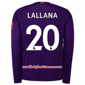 Maillot/Tenue Liverpool Lallana 20 Exterieur 2018/2019 Manche Longue